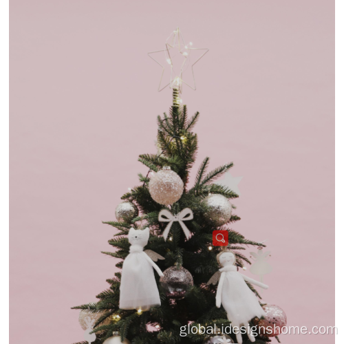 Clear Glass Ball Ornaments Christmas Star Tree Topper Manufactory